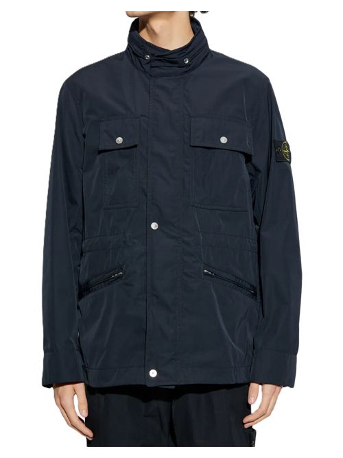 Stone Island Giacca con applicazione Compass Stone Island | K2S157100007S0026V0020 NAVY BLUE